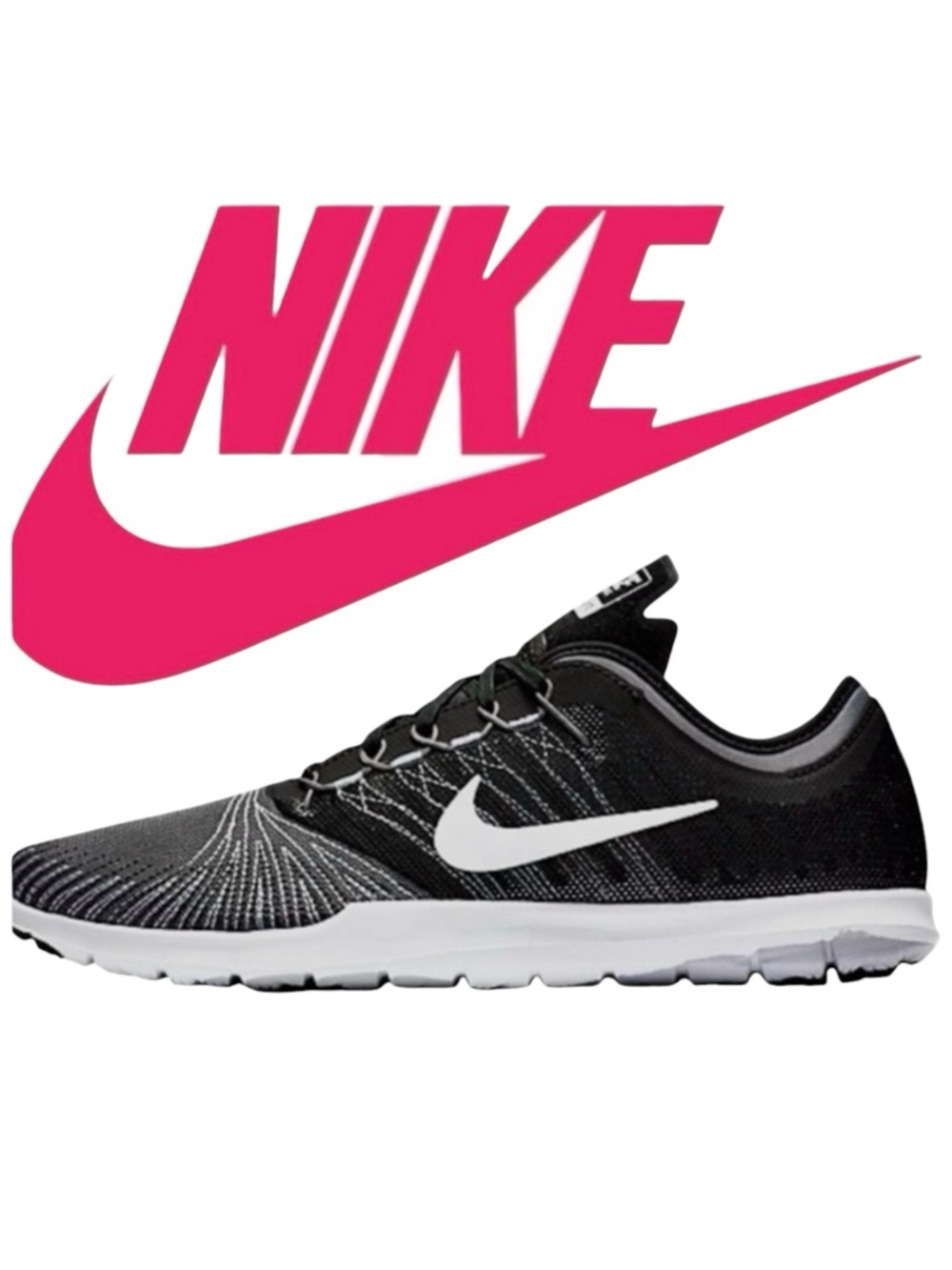 Nike Flex Adapt TR Dark Grey Black Training Athletic Shoe (9)